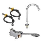 Hospital Use Foot Pedal Type Faucet Footsteps Switch Valve