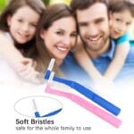 Interdental Brush, 5Pcs Dental Brushes for Between Teeth and Gums, Brush Micro Tight Cleaner