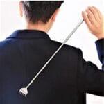 Anti Khujli Chulkani Telescopic Metal Back Scratcher Massage Stainless Steel Massager Extendable Pen Shape Body Massager