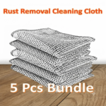 5 Pcs Magic Wire Rust Removal Cleaning Cloth for Kitchen