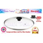 Tempered Glass Lid For Rice Cooker 1.8 Liters