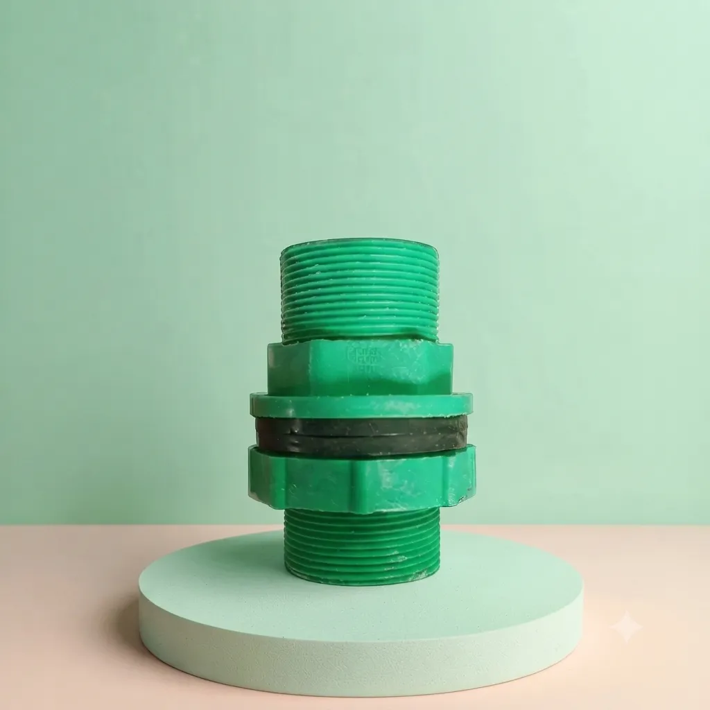 green-pvc-tank-adapter Heavy Duty Green PVC Tank Adapter for Water Tank