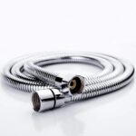New Trend 1.5 Meter, 304 Grade Flexible Shower Hose Pipe, Chrome Finish Brass