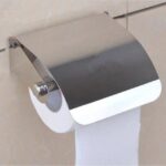 Toilet Tissue Paper Holder with easy refill feature non-installation toilet roll holder is the perfect addition to any bathroom.Stainless Steel Bathroom Tissue Box Toilet Waterproof Paper Containe