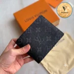 Men Stylish Flower Print Small PU Leather Wallet
